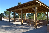 Pergolas de madera tratada